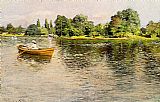 William Merritt Chase Famous Paintings - Chase Summertime